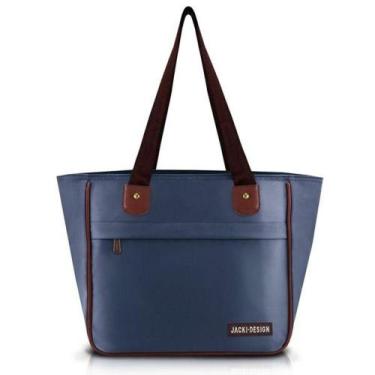Imagem de Bolsa Shopper Essencial Iii Jacki Design Azul Escuro