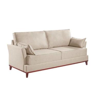 Imagem de Sofa Living Martins M-189 - B-330 Linho Bege - MARTINS ESTOFADOS