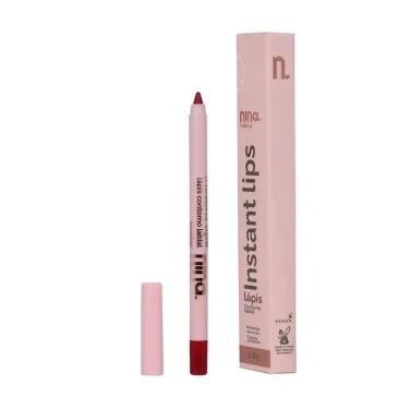 Imagem de Lápis Labial Rubi para Contorno com Textura Cremosa, Acabamento Matte Vegano e Longa Du...