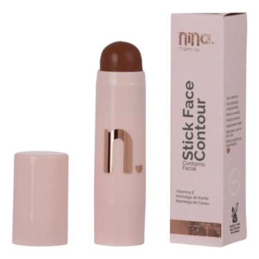 Imagem de Contorno Facial em Stick Stick Contour 1 Light para Definição do Rosto com Alta Cobertura e Textura Cremosa Marrom