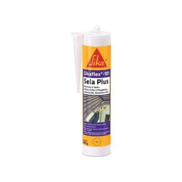 Imagem de Sika - Selante Flexível - Sikaflex 101 Sela Plus Cinza - Concreto, Argamassa, Alumínio,...