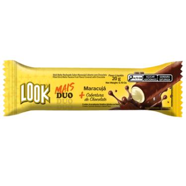 Imagem de Wafer Duo Maracujá Look Itamaraty 20g Chocolate ao Leite