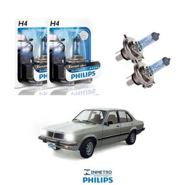 Imagem de Lâmpadas Farol GM Chevette Philips H4 BlueVision