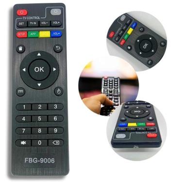 Imagem de Controle Remoto Smart Tv AndroidBox 4k Pro Digital Universal - FBG