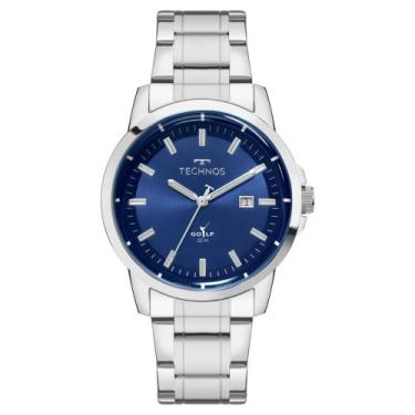 Imagem de Relógio Technos Masculino Golf Prata - 2115UDK/1A