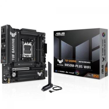 Imagem de Placa Mãe Asus TUF-Gaming B850M-Plus WIFI, Chipset B850, AMD