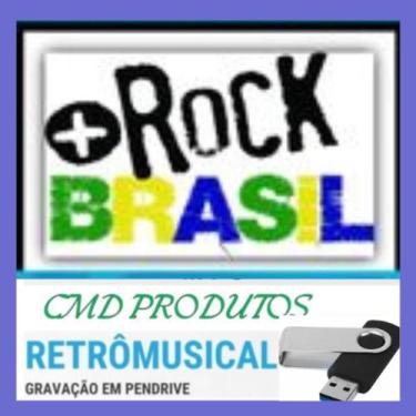 Imagem de Pen Drive 8gb com Músicas - Rock Nacional Anos 70's á 2000's - Playlis