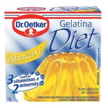 Imagem de Gelatina Diet Abacaxi Dr.Oetker 12g