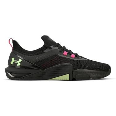 Imagem de Tênis Under Armour Tribase Cross 2 SE Preto Rosa Unissex, Preto rosa, 
