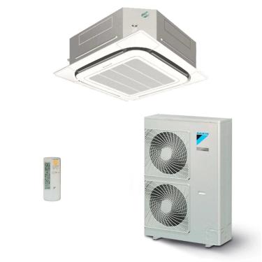 Imagem de Ar Condicionado Split Cassete 4 Vias Daikin Sky Air Inverter 46000 BTUs Quente e Frio R...