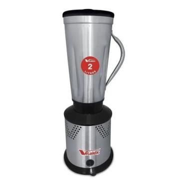 Imagem de Liquidificador 2 Litros Alta Rotação - Vitalex, Inox, 110V