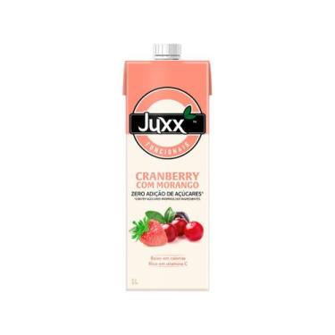 Imagem de Suco Juxx de Cranberry com Morango - Baixo Teor de Açúcar - 1L