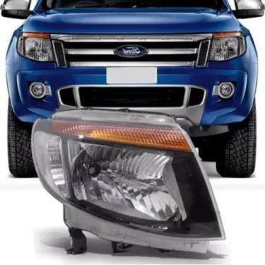 Imagem de Farol Ranger Pick-up 2012 2013 2014 2015 2016 Fumê Direito - AUTOMOTIV