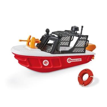 Imagem de Brinquedo Barco Bombeiro Rascue Team