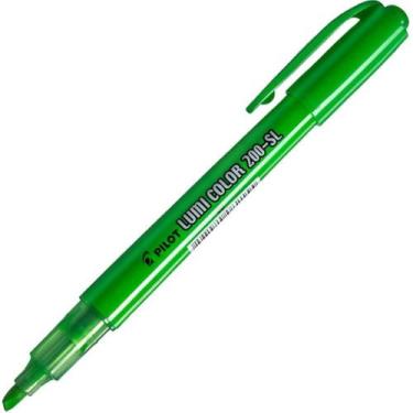 Imagem de Caneta Marca Texto Lumicolor 200-SL Verde CX.C/12 - Pilot