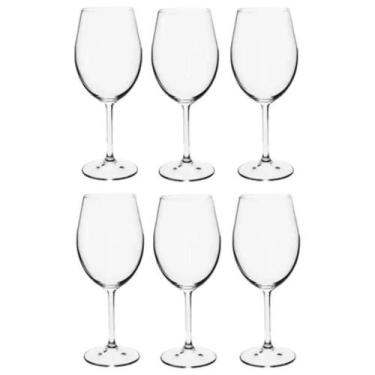 Imagem de Jogo De 6 Taças Para Vinho 450Ml Gastro Crystal Bohemia