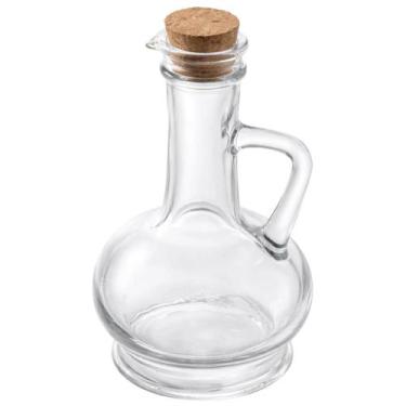 Imagem de Porta Azeite/Óleo Galheteiro 230ml de Vidro com Tampa de Rolha - LANTY
