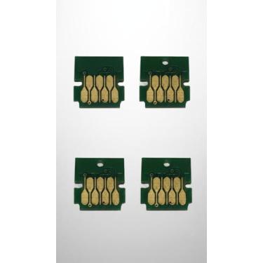 Imagem de 4 Chips Manutenção Impressora Universal - Congratulations Store