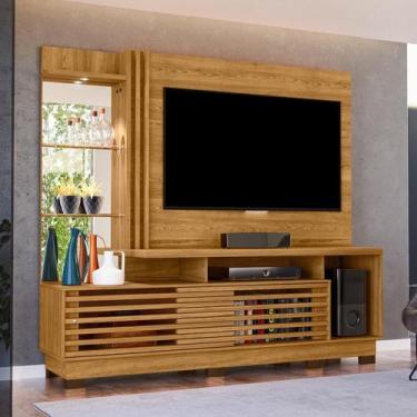 Imagem de Home Theater Frizz Plus para TV de até 60 polegadas (COM PÉS) - Cumaru