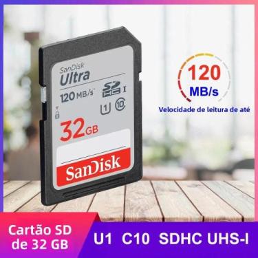 Imagem de Cartão SD SanDisk Ultra/Extreme pro UHS-I De Alta Velocidade 32GB 64GB