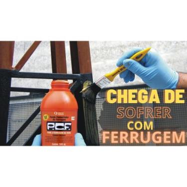 Imagem de Kit C/2 - Convertedor De Ferrugem Pcf 500Ml - QUIMATIC