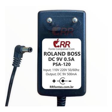 Imagem de Fonte Dc 9v Para Pedal Pedaleira Roland Boss Gt-100