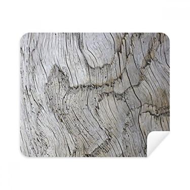 Imagem de Pano de limpeza de tela com listras cinza textura Old Bark 2 peças tecido de camurça