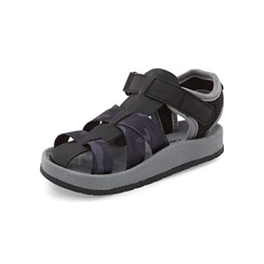 Imagem de Carter's Sandália infantil unissex Frisby Fisherman, Preto, 6 Toddler