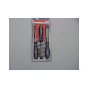 Imagem de Draper - Conjunto de Formões - 3 PCS (2mm, 20mm, 26mm) - Aço Cromo-Vanádio - Cabo de Polipropileno