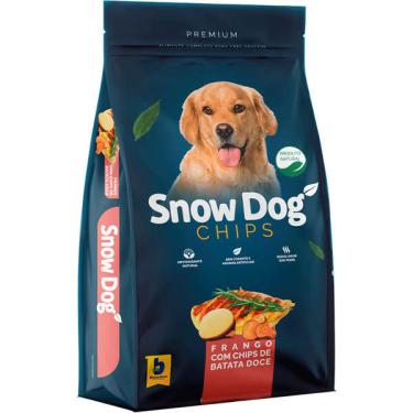 Imagem de Ração Seca Snow Dog Frango com Chips de Batata Doce para Cães Adultos - 20 Kg