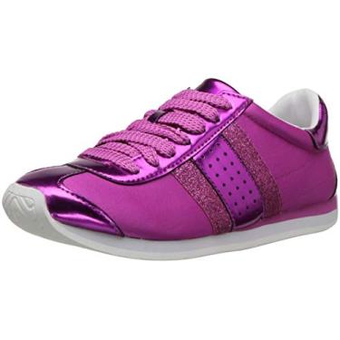 Imagem de Dolce Vita Tênis feminino Johnny, Cetim fúcsia, 12 Little Kid