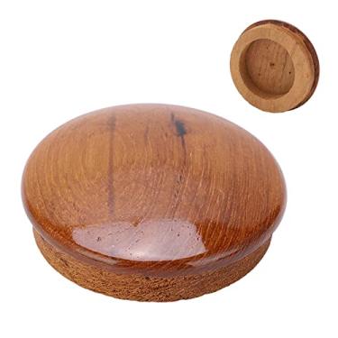 Imagem de Tampa Central do Volante do Barco Tampas do Volante do Barco 2 3 8 Tampa Central do Volante Madeira Teca 63,5 Mm 2,5 Pol Acabamento Brilhante Em Madeira de Teca para Barcos de