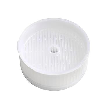 Imagem de Generic Gatos hidropônicos Caixa de Bandeja de de água reutilizável Cat Snack Bandeja Bandeja de berçário para casa, BRANCO
