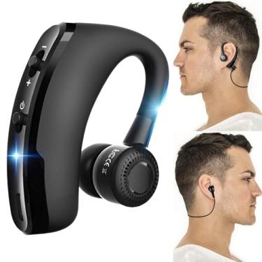 Imagem de Mini Fone De Ouvido Sem Fio Bluetooth 5.0 Atender Chamada V9 S Com Fone Auxiliar Bateria Longa Duração