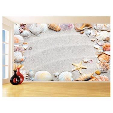 Imagem de Papel Para Piso De Porcelanato Liquido Praia 3,5M Flr42