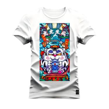Imagem de Camiseta Algodão T-Shirt Premium Estampada Mandala Animal - Nexstar
