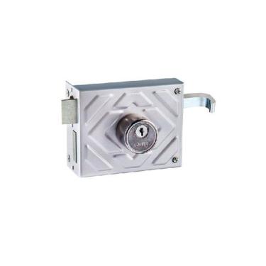 Imagem de fechadura para portao f1500 tetra prata alianca