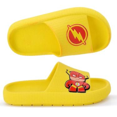 Imagem de FICHA TÉCNICA Estilo: Casual Tamanho: 25 ao 32 Conservação: Produto NOVO Material: P.V.C Micro Expandido Solado: Antiderrapante Tamanho da Forma: Padrão Brasileiro Tabela de Medidas (importante medir do dedão do pé ao calcanhar): 25/26 = 16,00 cm 27/28 = 17,50 cm 29/30 = 19,00 cm 31/32 = 20,00 cm Se