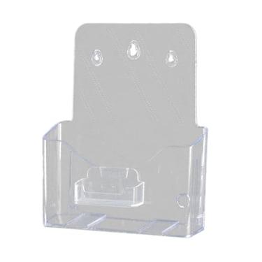 Imagem de Kokiya Organizador de Cartões de Visita em Acrílico para Escritório e Eventos Profissionais - Suporte Elegante para Documentos e Revistas, A4 1 camada