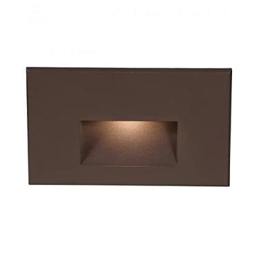 Imagem de WAC Lighting WL-LED100-C-BZ LED Escadinha retangular em bronze