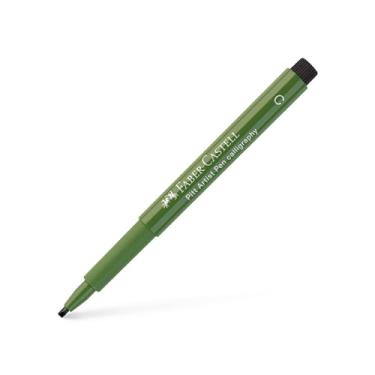 Imagem de Faber-Castell FC167574 Caneta de caligrafia artística Pitt Ink - Verde cromado opaco