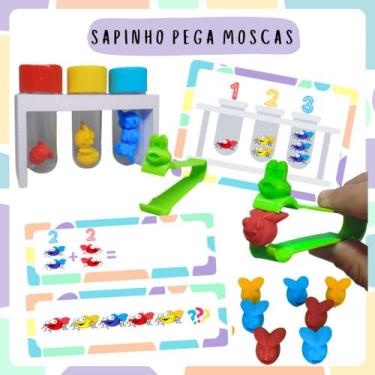 Imagem de Sapinho papa Mosca, Seriação e Classificação Montessori - Ateliê Paes 