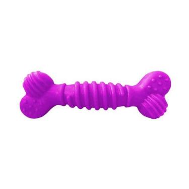 Imagem de Brinquedo Furacão Pet Osso SuperBone Rosa para Cães - Tamanho M
