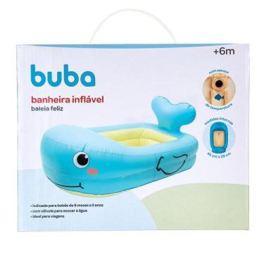 Imagem de Banheira Inflável Buba Baleia Feliz 80x50