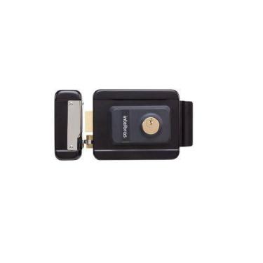 Imagem de Fechadura Elétrica Com Trinco Reversível e Tambor Substituível FX 2000