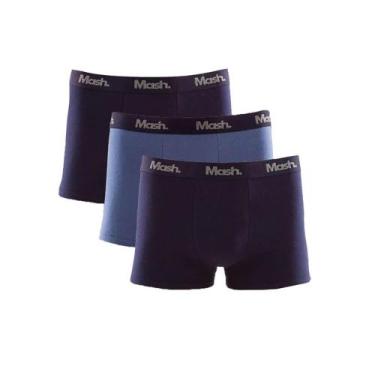 Imagem de Kit com 3 Cuecas Boxer Mash 111.39 Cotton, Sortida, GG