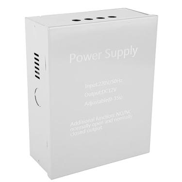 Imagem de Caixa de Alimentação de Atraso de Controle de Acesso, 12v 3a 220v Caixa de Fonte de Alimentação de Acesso de Porta de Metal de Alta Eficiência para Intercomunicador de Construção
