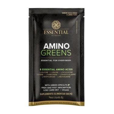 Imagem de Amino Greens Sachê (8g) - Padrão: Único - Essential Nutrition