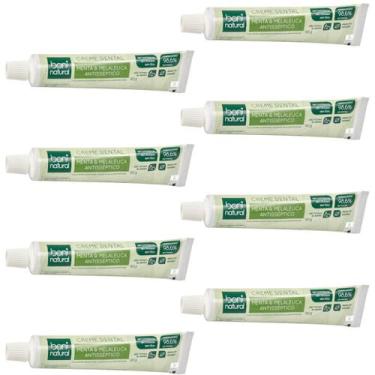 Imagem de Kit 8 Pasta de Dente Natural Vegana Boni Menta e Melaleuca - BONI NATU