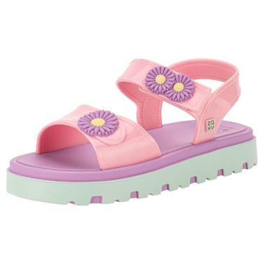 Imagem de Sandália Infantil Flower Zaxynina 18997